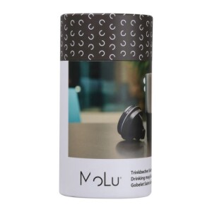MoLu Saint-Jérôme termoszbögre,  500 ml fekete 483103