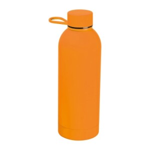 Ostrava gumírozott ivópalack,  750 ml narancssárga 496810