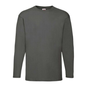 Fruit VALUEWEIGHT LONG SLEEVE T light graphite F072311