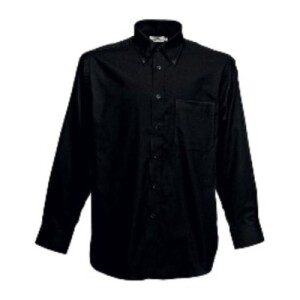 Fruit LONG SLEEVE OXFORD SHIRT black F110310