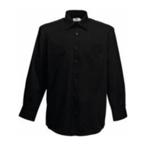 Fruit POPLIN SHIRT black F130311
