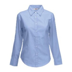 Fruit LADY FIT LONG SLEEVE OXFORD SHIRT