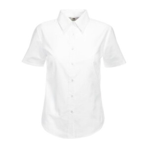 Fruit LADY FIT SHORT SLEEVE OXFORD SHIRT