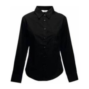 Fruit LADY FIT LONG SLEEVE POPLIN SHIRT