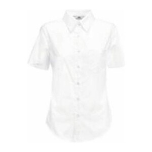 Fruit LADY FIT SHORT SLEEVE POPLIN SHIRT