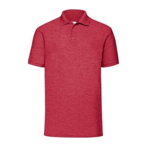 Fruit 65/35 POLO heather red F225511