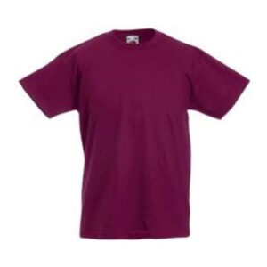 Fruit KIDS VALUEWEIGHT T burgundy F370816