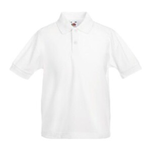 Fruit KIDS 65/35 POLO white F380116