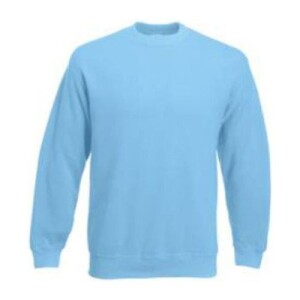 Fruit CLASSIC SET-IN SWEAT sky blue F411210