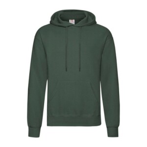 Fruit CLASSIC HOODED SWEAT bottle green F440611