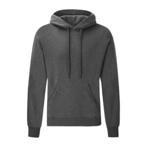 Fruit CLASSIC HOODED SWEAT dark heather grey F446710