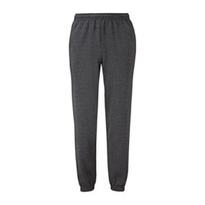 Fruit CLASSIC ELASTICATED CUFF JOG PANTS dark heather grey F526710