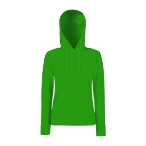 Fruit LADIES CLASSIC HOODED SWEAT kelly green F811413