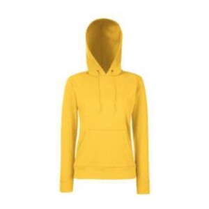 Fruit LADIES CLASSIC HOODED SWEAT sunflower F812013