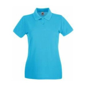 Fruit LADIES PREMIUM POLO azure FN012113