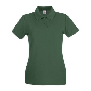 Fruit LADIES PREMIUM POLO bottle green FN013013