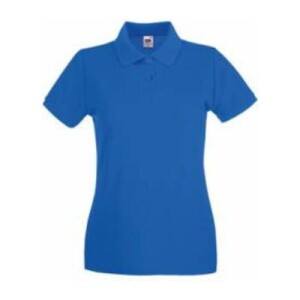 Fruit LADIES PREMIUM POLO royal blue FN010713