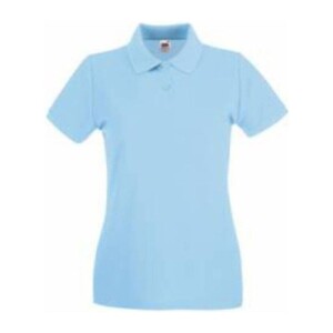 Fruit LADIES PREMIUM POLO sky blue FN011213