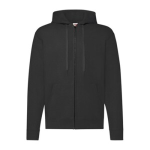 Fruit CLASSIC HOODED SWEAT JACKET black FN070317