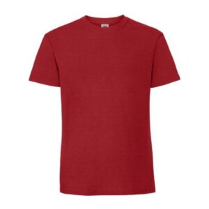 Fruit ICONIC 195 RINGSPUN PREMIUM T red FN550511