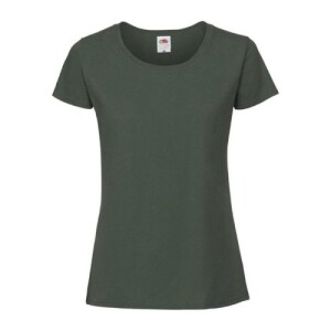 Fruit LADIES ICONIC 195 RINGSPUN PREMIUM T bottle green FN560613