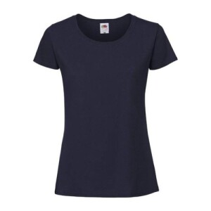 Fruit LADIES ICONIC 195 RINGSPUN PREMIUM T deep navy FN563913