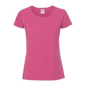 Fruit LADIES ICONIC 195 RINGSPUN PREMIUM T fuchsia FN562813