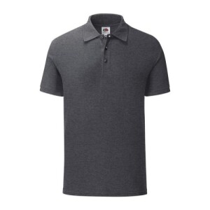 Fruit ICONIC POLO dark heather grey FN666706