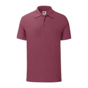Fruit ICONIC POLO heather burgundy FN665311