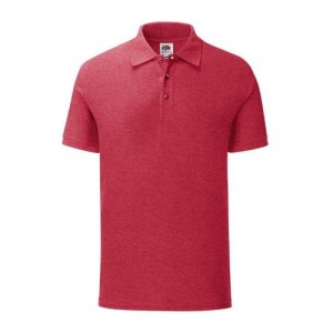 Fruit ICONIC POLO heather red FN665511