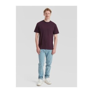 Fruit Pure Cotton T  dark plum FN791311
