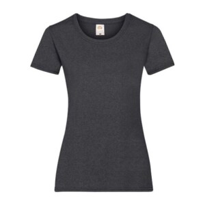 Fruit LADIES VALUEWEIGHT T dark heather grey FU786713