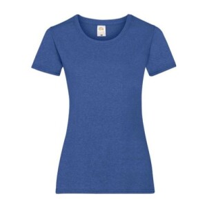Fruit LADIES VALUEWEIGHT T retro heather royal FU784913
