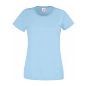 Fruit LADIES VALUEWEIGHT T sky blue FU781213