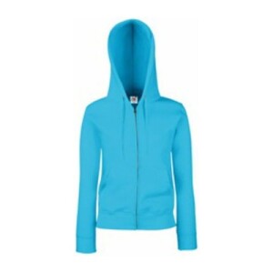 Fruit LADY FIT HOODED JACKET azure FU842113