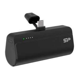 Powerbank Silicon Power QD50 5000 mAh fekete SP5K0MAPBKQD500K